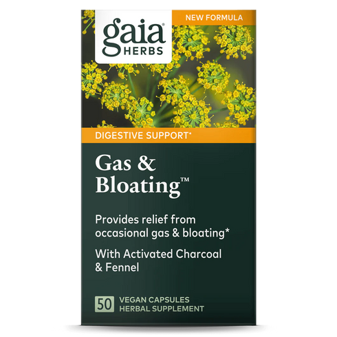 Image of Gas & Bloating 50vcaps box