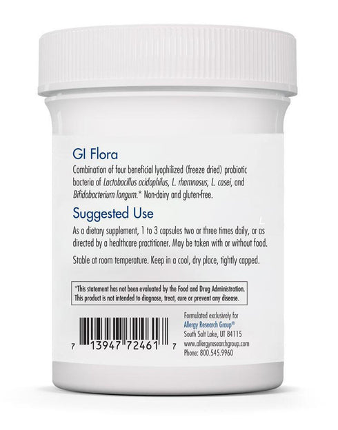 Image of GI Flora 90caps suggested use