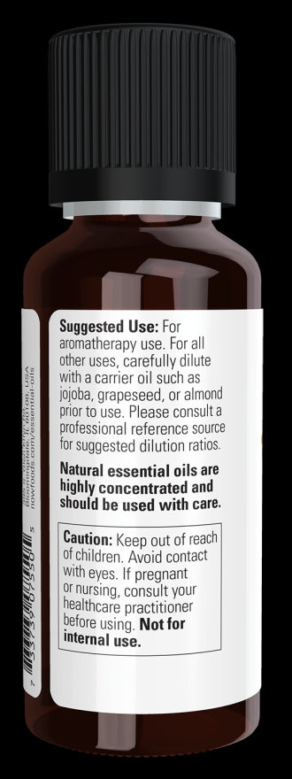 Image of NOW Pure GINGER OIL (Zingiber Officinale) suggested use