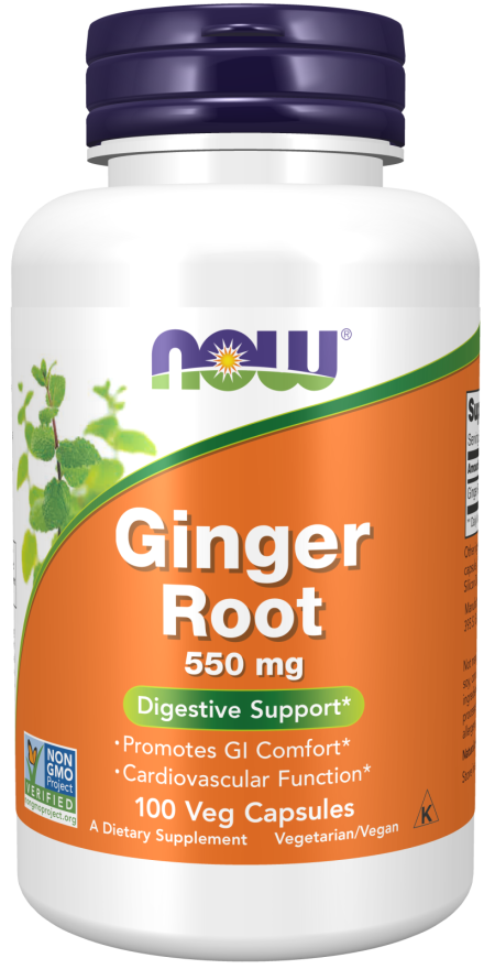 Image of Ginger Root 550mg 100vcaps