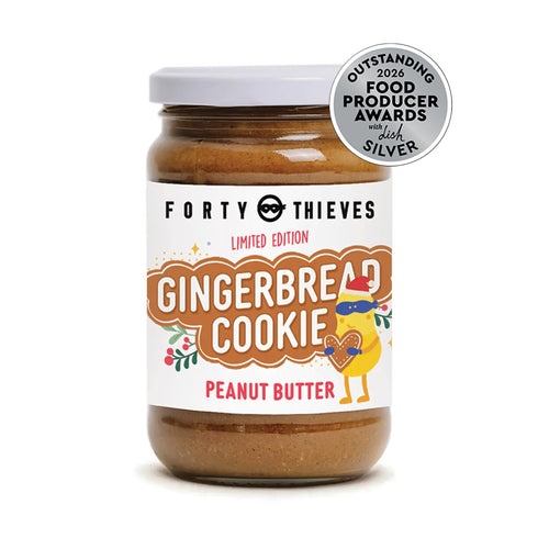 Peanut Butter Gingerbread Cookie 290g, front of the jar