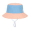 Kooringal Girl's Bucket Hat Lucia in Blue/Pink, front