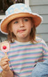 Kooringal Girl's Bucket Hat Skye in Powder Blue, view 2