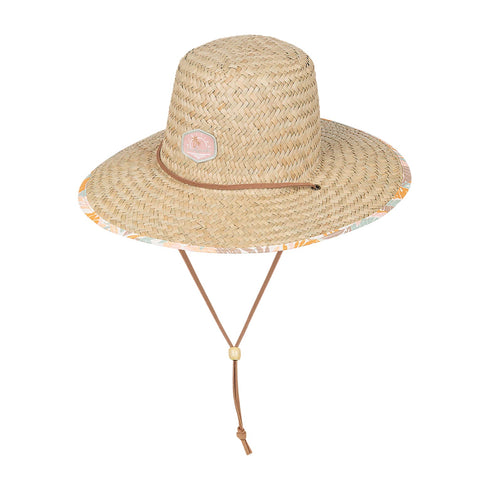 Kooringal Girl's Surf Straw Hat Dempsey in Blush, front
