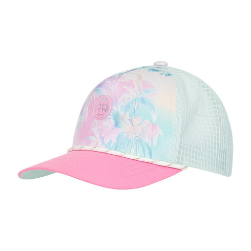 Kooringal Girl's Trucker Cap Lexia in Bright Pink, view 2
