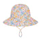Kooringal Girl's Wide Brim Hat Meadow in Multi, front