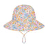 Kooringal Girl's Wide Brim Hat Meadow in Multi, front