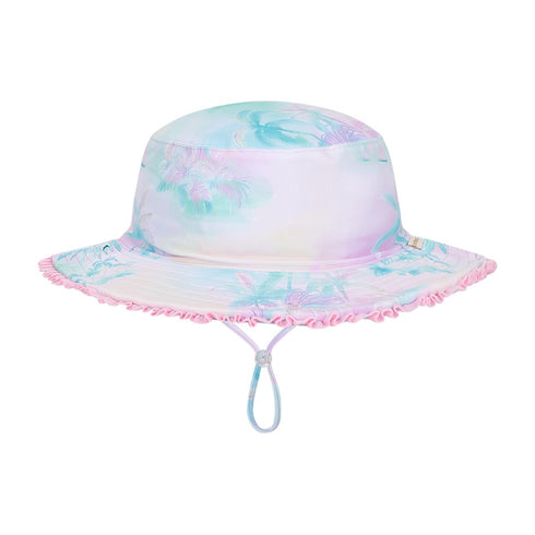Kooringal Girl's Wide Brim Hat Mia in Blue, front