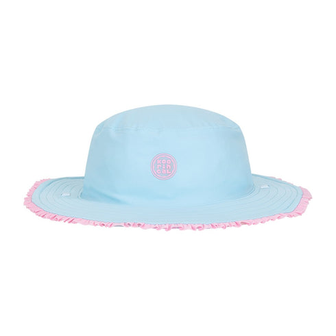 Kooringal Girl's Wide Brim Hat Mia in Blue, view 2