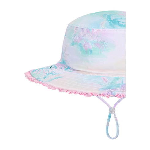 Kooringal Girl's Wide Brim Hat Mia in Blue, view 4