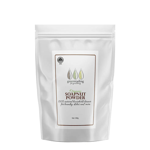 Organic Soapnut Powder 300g-Green Trading-Matakana Pharmacy
