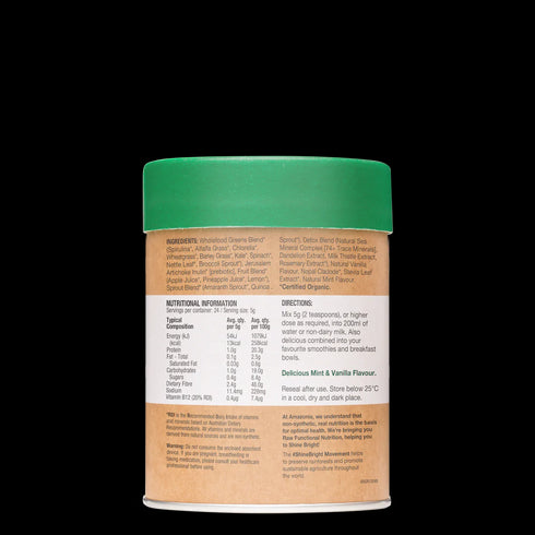 Image of Raw Nutrients Greens directions