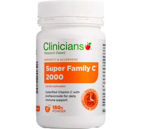 Super Family C & Bioflavonoids Powder 150g | Clinicians-Clinicians-Matakana Pharmacy
