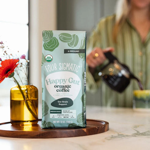 Image of Happy Gut Organic Coffee in cup