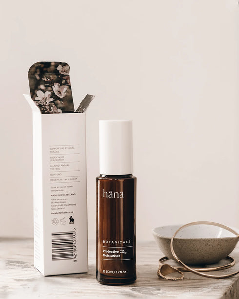 Hana Protective CoQ10 Moisturiser 50ml back of box