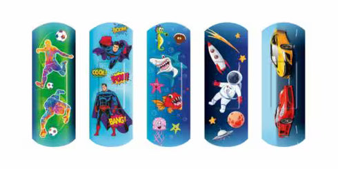 Kids Plasters Cool Assorted 20 Pack