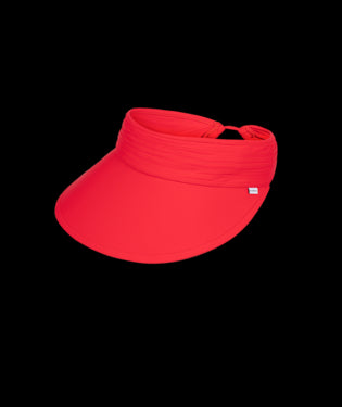 Image of Womens Hayman Visor Red OS