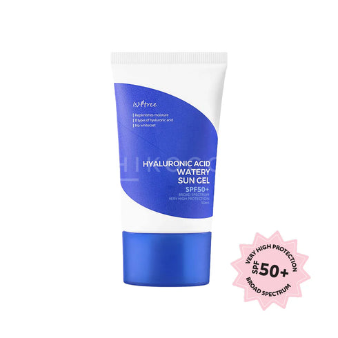 Hyaluronic Acid Watery Sun Gel SPF50+ 50ml-IsNtree-Matakana Pharmacy