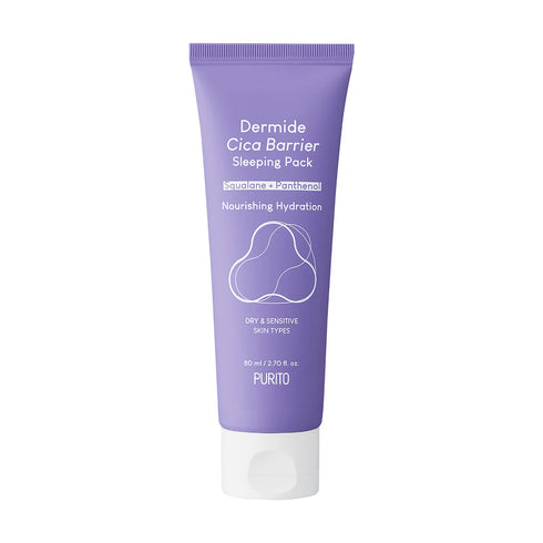 Dermide Cica Barrier Sleeping Pack 80ml-Purito Seoul-Matakana Pharmacy