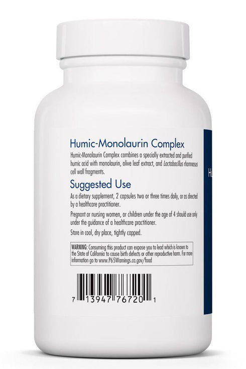 Image of Humic-Monolaurin Complex 120caps suggested use