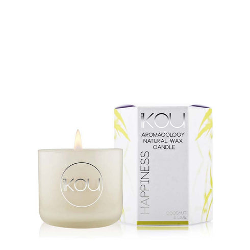 Image of small iKOU candle happiness