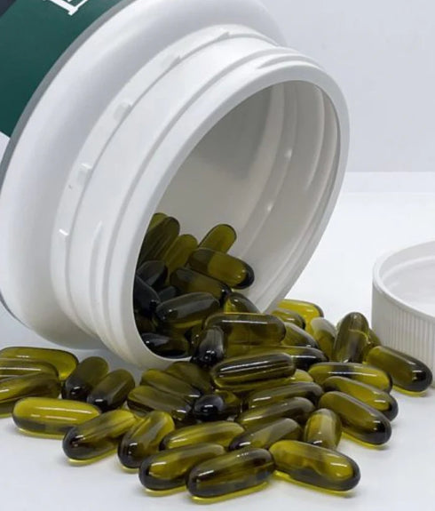Hemp Seed Oil 240 Capsules-Hemp Farm-Matakana Pharmacy