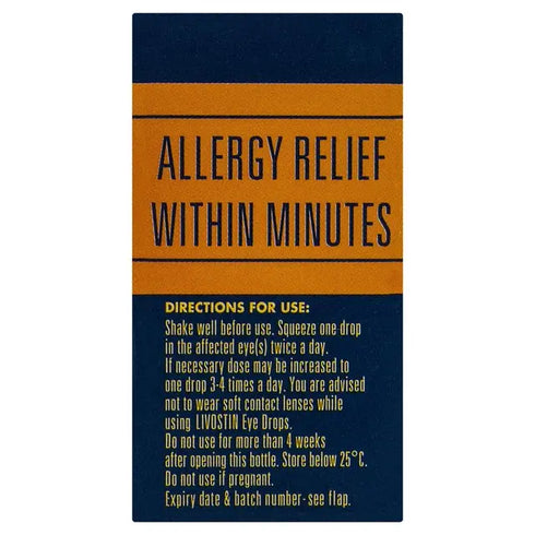 Livostin Eye Drops 4ml-Matakana Pharmacy-Matakana Pharmacy