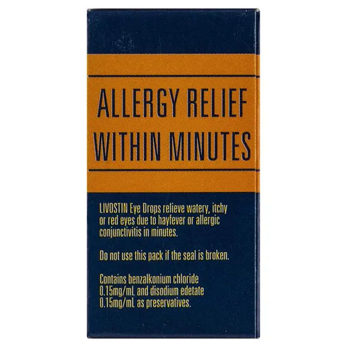 Livostin Eye Drops 4ml-Matakana Pharmacy-Matakana Pharmacy