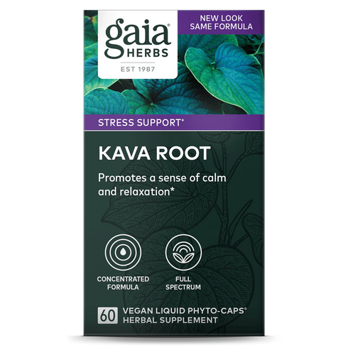 Image of Kava Root 60 Caps box