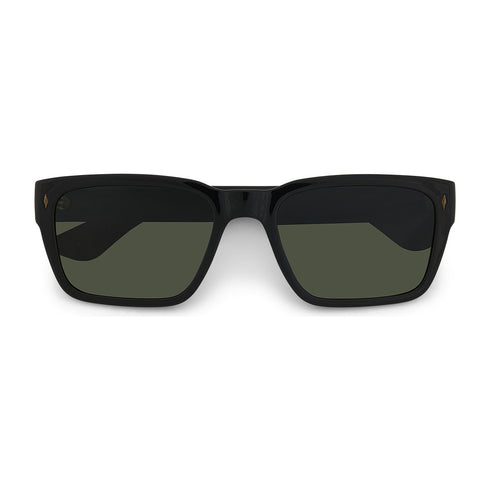 Wollumbin Kirra black frame, three-quarter view
