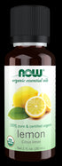 Image of NOW ORGANIC LEMON OIL (Citrus Limon) 30ml