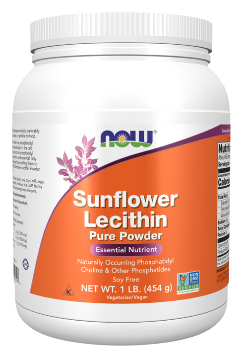 Image of Sunflower Lecithin Pure Powder NON-GMO 454g