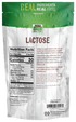 Image of Lactose powder back of packet