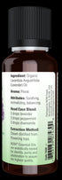 Image of NOW ORGANIC LAVENDER OIL (Lavandula Angustifolia) ingredients