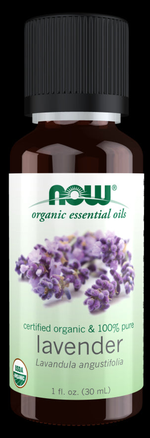Image of NOW ORGANIC LAVENDER OIL (Lavandula Angustifolia) 30ml