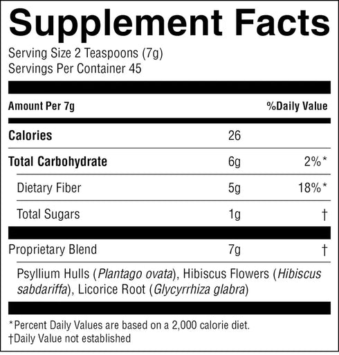 Psyllium Hull Combination Powder 320g-Matakana Pharmacy