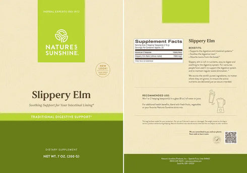 Slippery Elm Powder 200g-Matakana Pharmacy