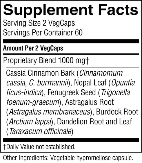 Cinnamon Balance 120 Capsules-Matakana Pharmacy