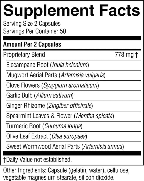 Artemisia Combination 100 Capsules-Matakana Pharmacy