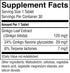 Gingko Biloba 30 Tablets-Matakana Pharmacy