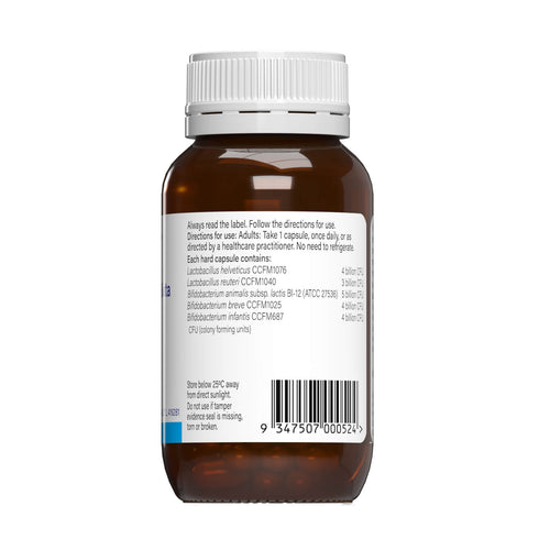 Image of ProBioFlora MicroBiota 60 caps ingredients