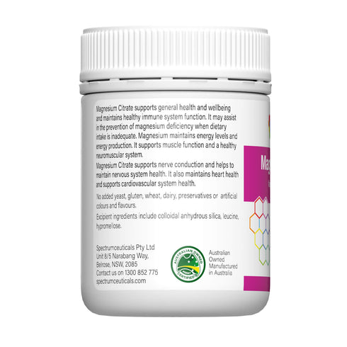 Image of Magnesium Citrate 120 caps info