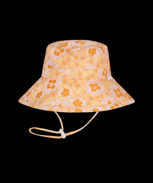 Image of Girl Wide Brim Hat Magnolia Small