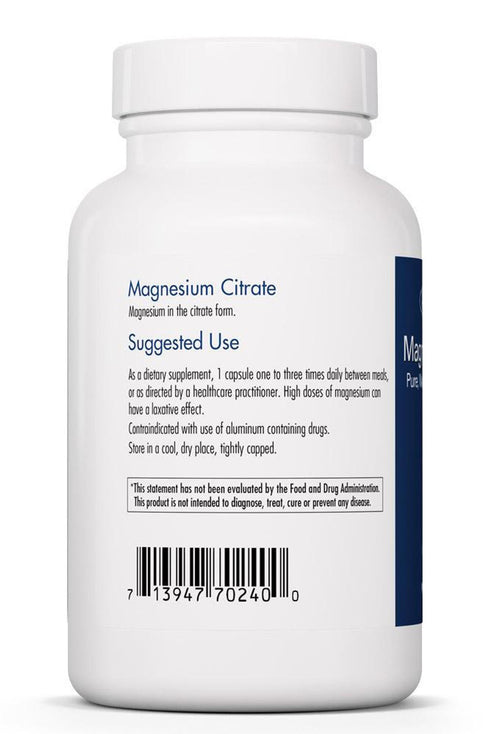 Image of Magnesium Citrate 90caps suggested use