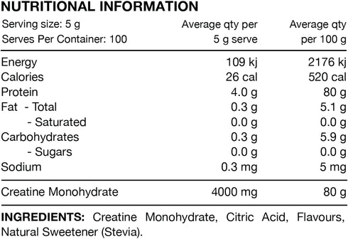Switch Flavoured Creatine 20 Sachets | Mango Passionfruit-Switch Nutrition-Matakana Pharmacy
