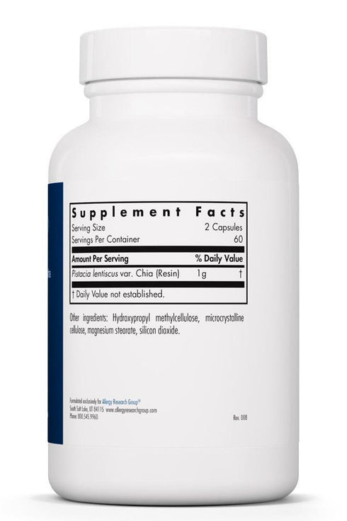 Image of Mastica 120caps supplement facts
