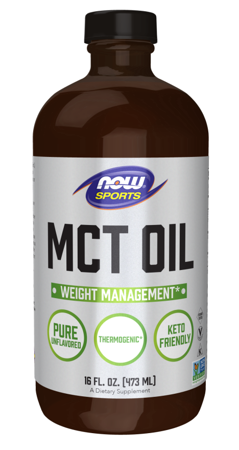 Image of MCT Oil 100% pure in Glass 473ml