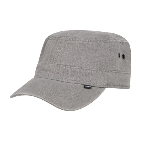 Kooringal Men's Mao Cap Ruben in Dark Grey, front