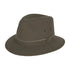 Kooringal Men's Mid Brim Hat Dalby in Olive, front