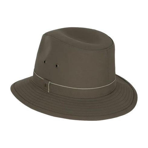 Kooringal Men's Mid Brim Hat Dalby in Olive, view 4